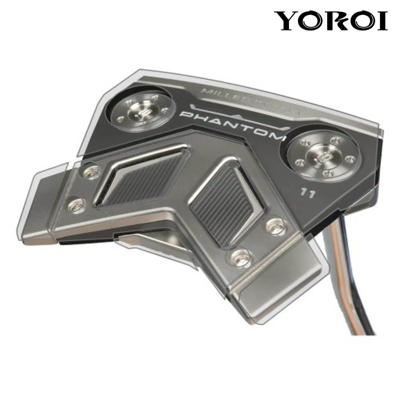 スコッティキャメロン ファントム 11 / 11.5 (2024年)
                    パタークラブ保護フィルム